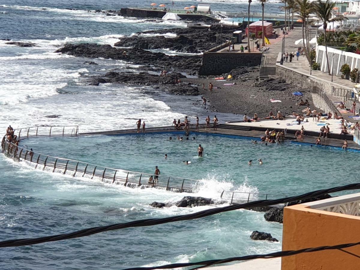 Primera Linea Del Mar Punta Del Hidalgo Exterior photo